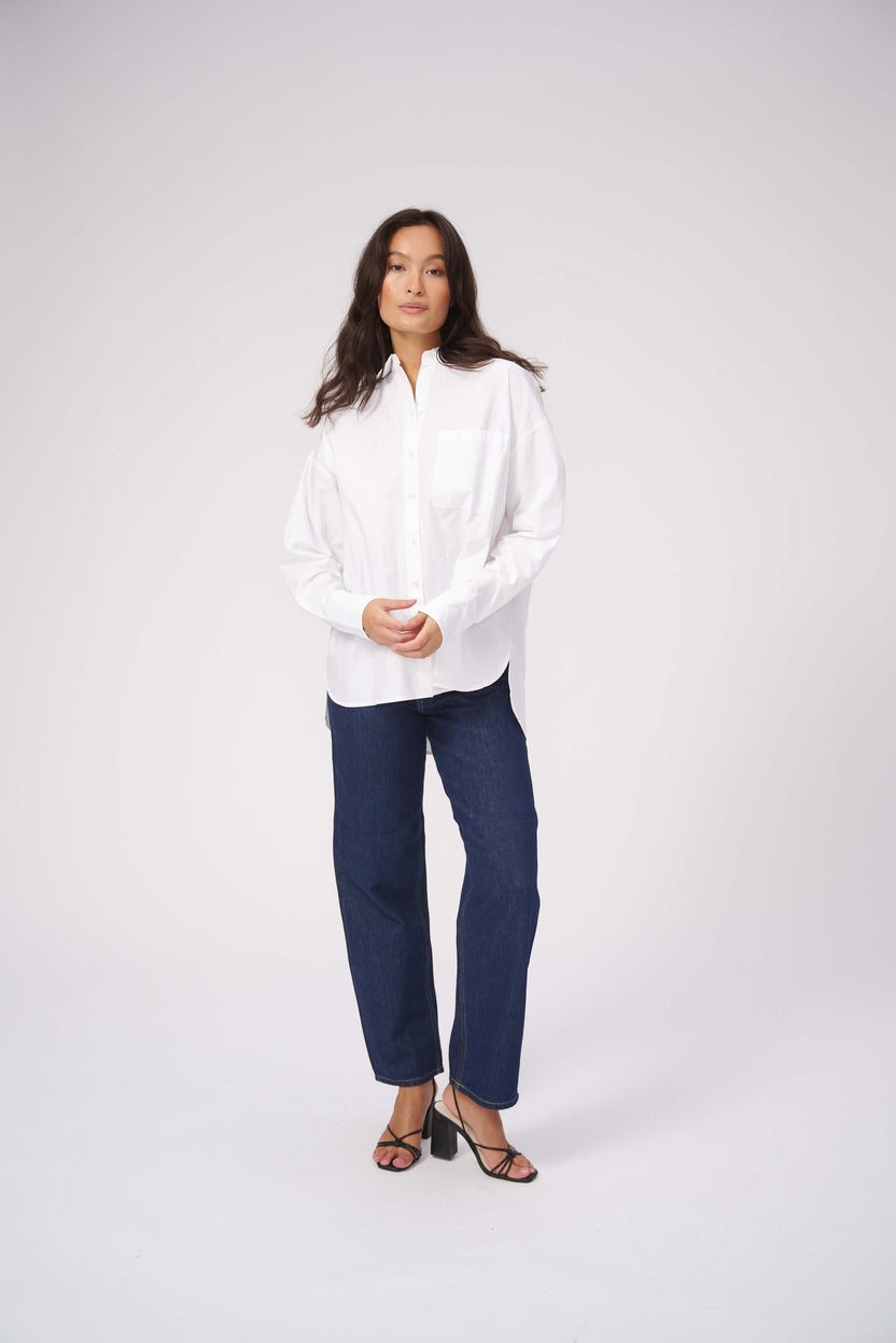 Relaxed Shirt - White