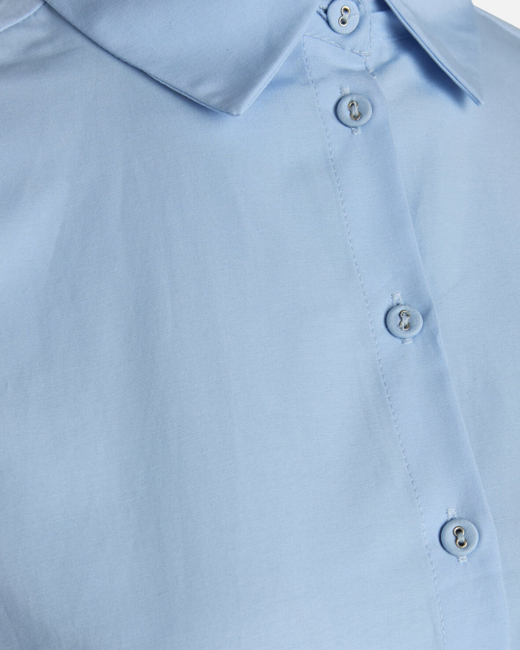 Morika Long Shirt Dress - Medium Blue