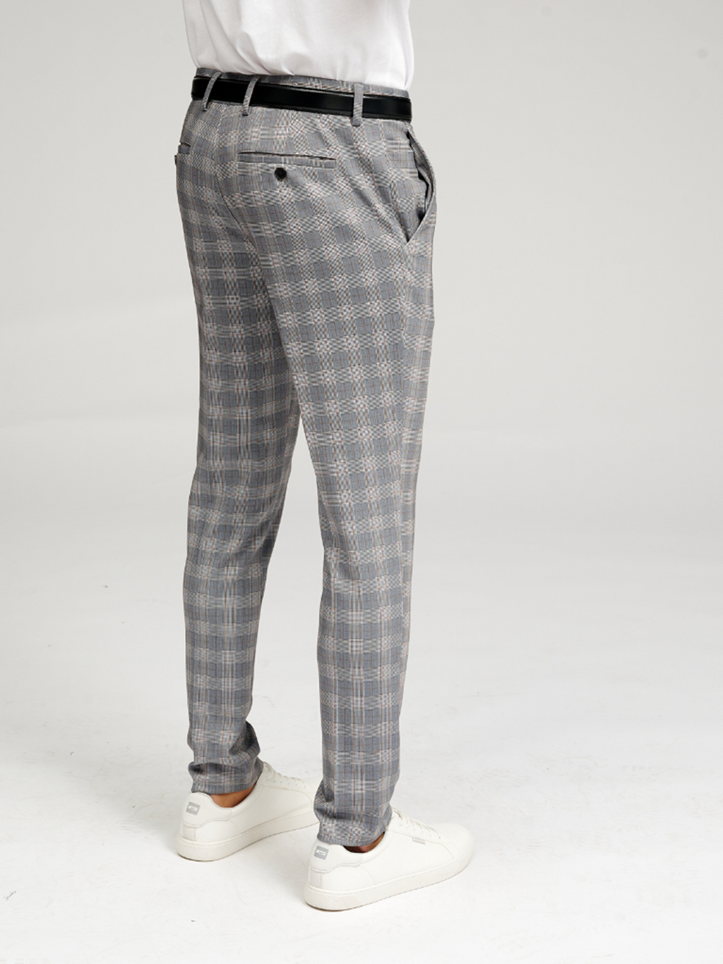 Performance Pants - Lightgrey Checkered (Limited)