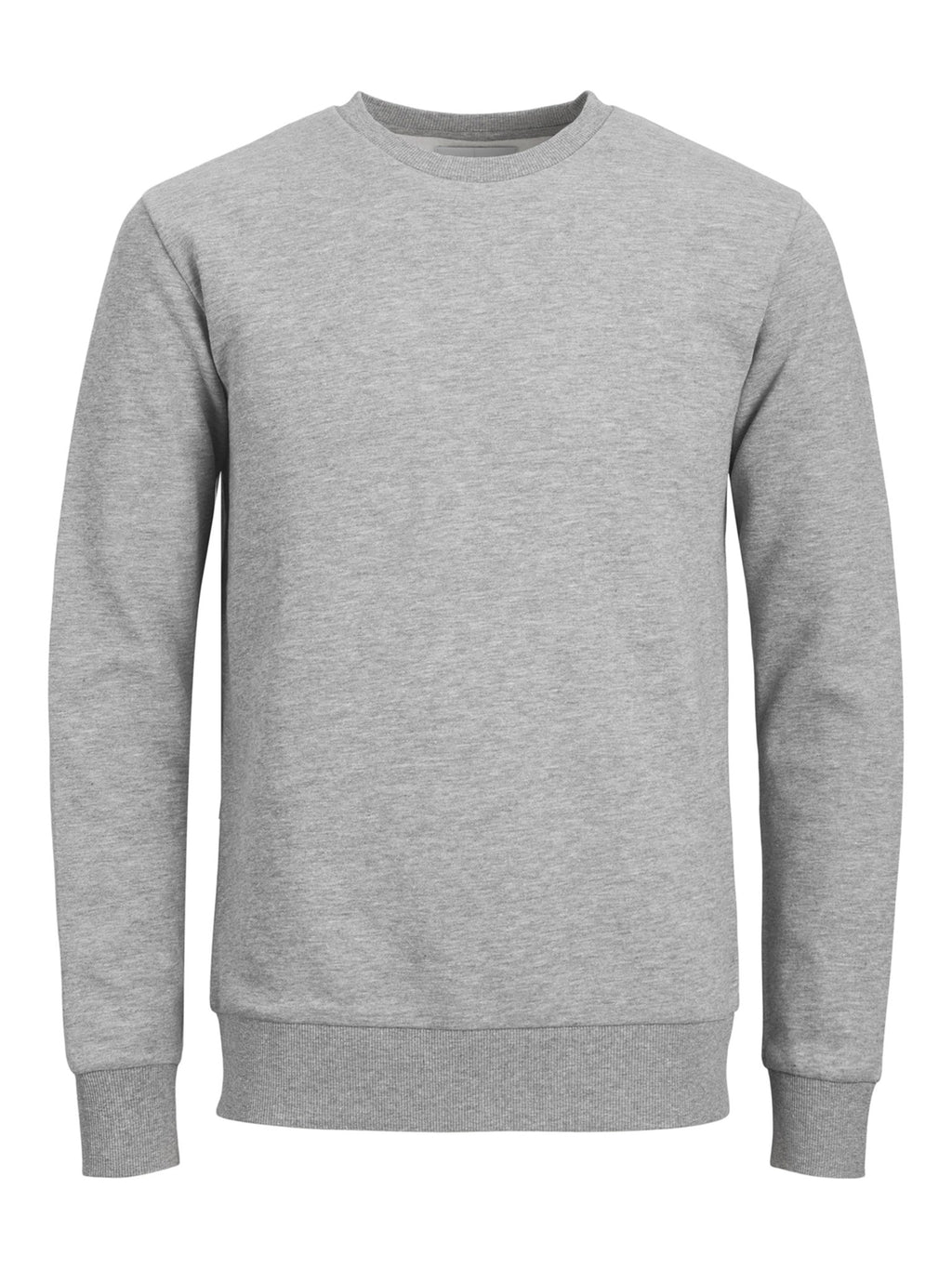 Basic Sweatsuit w. Crewneck (Light Grey Melange) - Package Deal