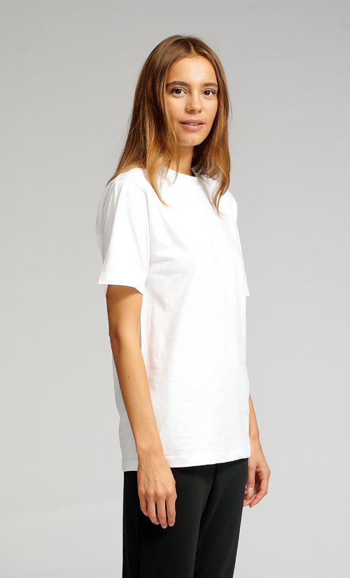 Oversized T-shirt - White - TeeShoppen - White