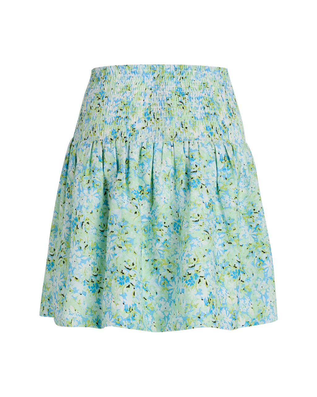 Veia Skirt - Blue/Green Flower