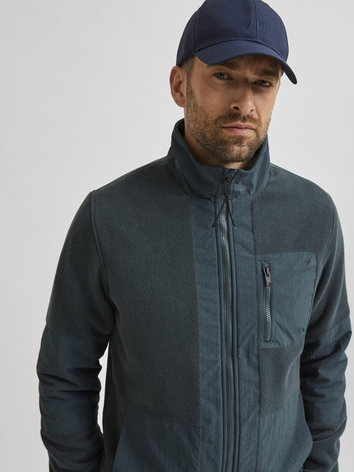 Nohr Fleece Jacket - Urban Chic - Selected Homme - Blue
