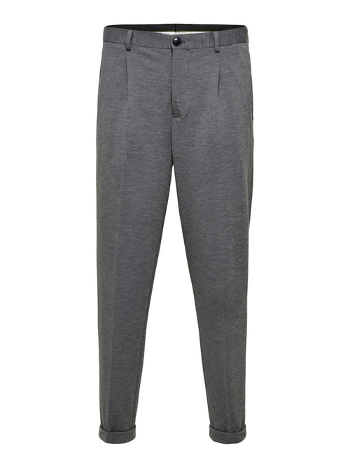 Flex Trousers - Grey - Selected Homme - Grey