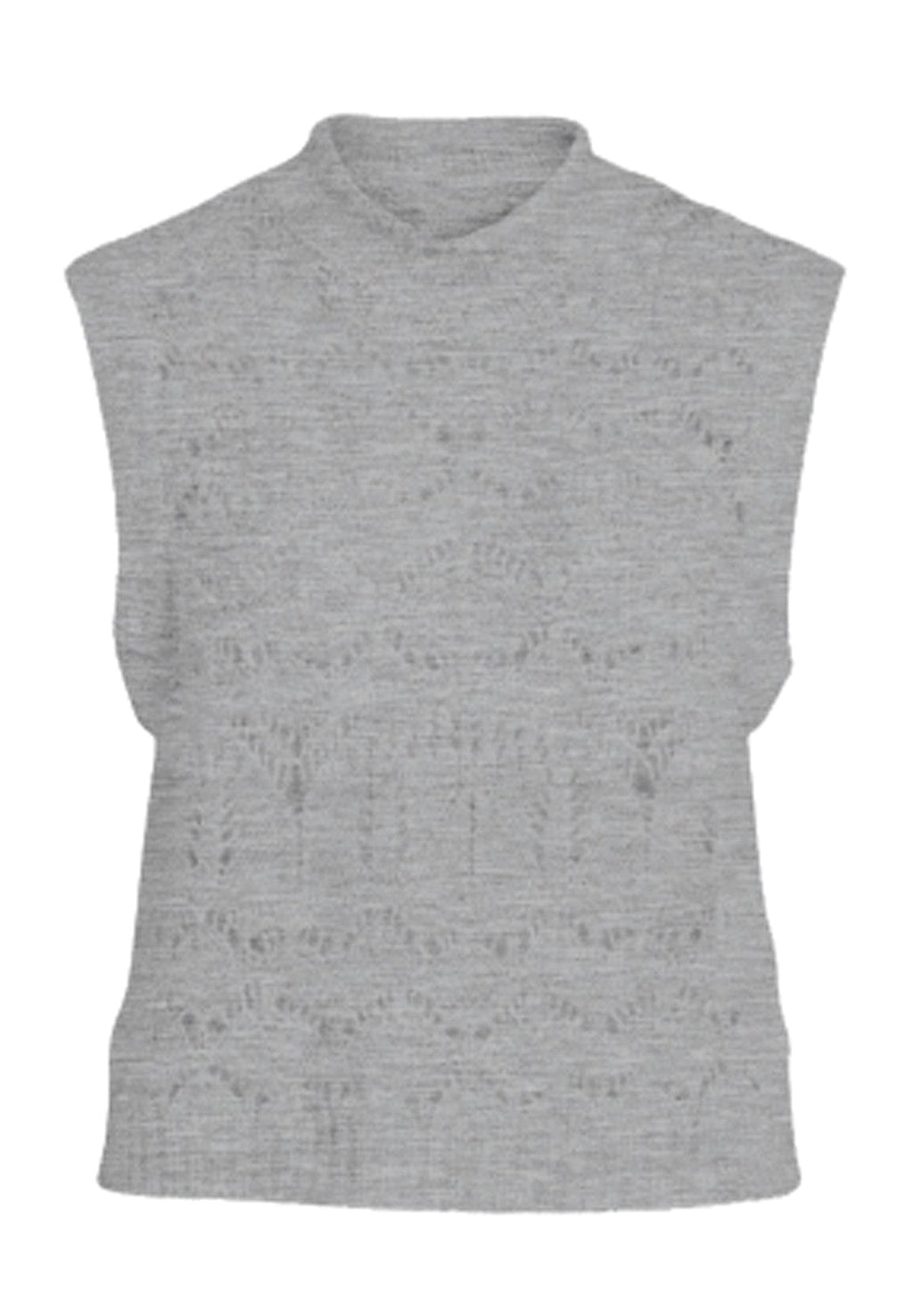 Serina Knit Vest - Grey