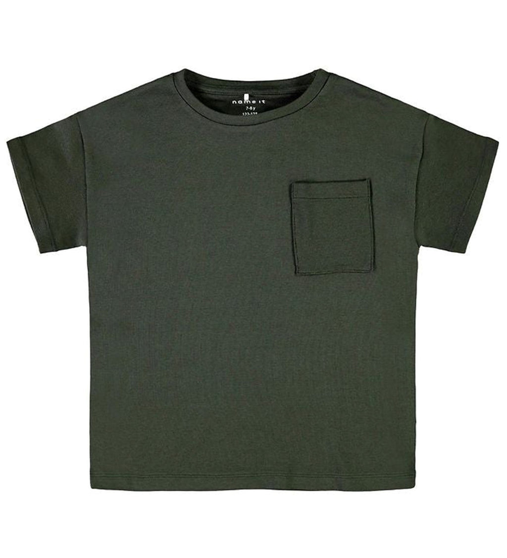 T-shirt with pocket - Raisin
