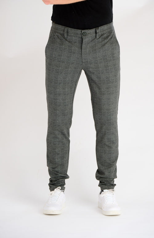 Mark Check Pants - Rosin - Only & Sons - Green