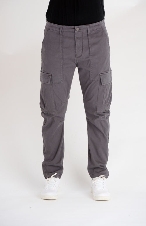 Rando Cargo Pants - Dark Grey - INDICODE - Grey
