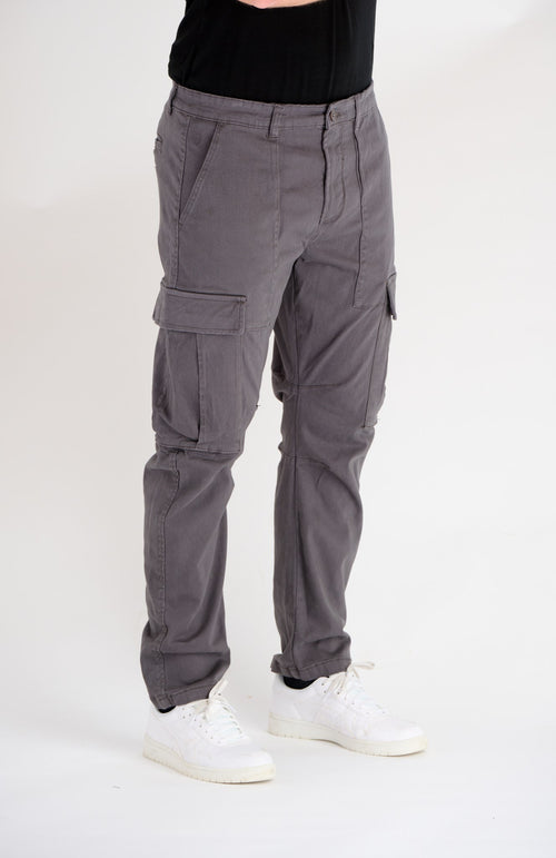 Rando Cargo Pants - Dark Grey - INDICODE - Grey