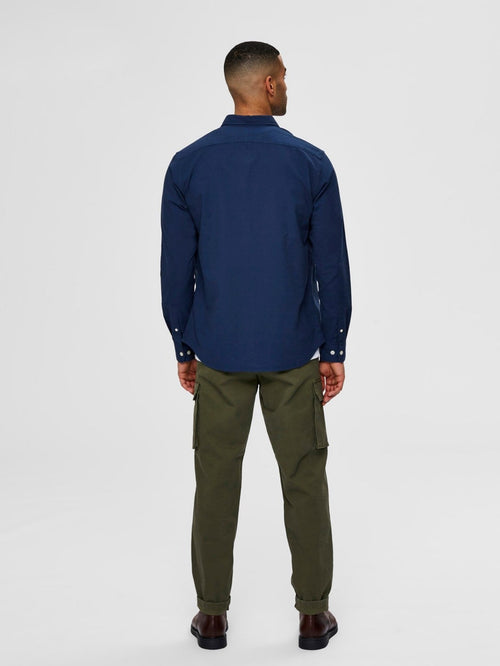 Rick Flex Shirt - Navy - Selected Homme - Blue