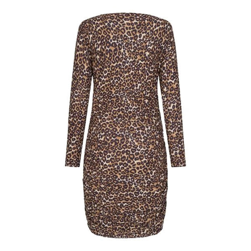 Alma Long-sleeved Dress - Leopard - Liberté