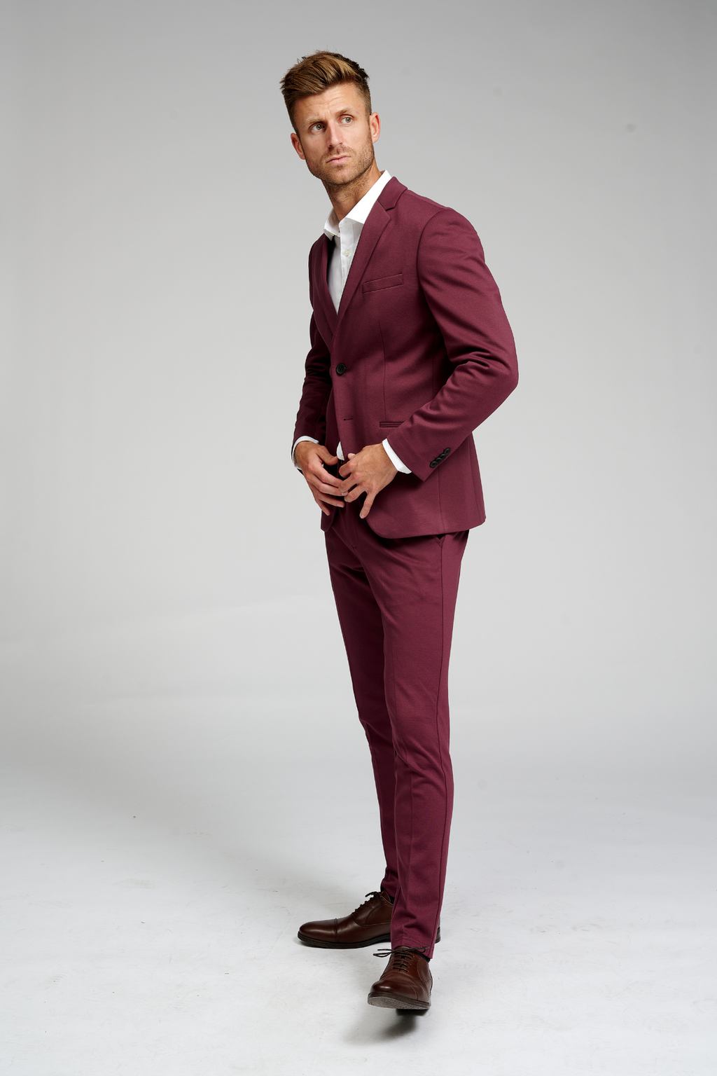 The Original Performance Suit (Burgundy) - Package Deal
