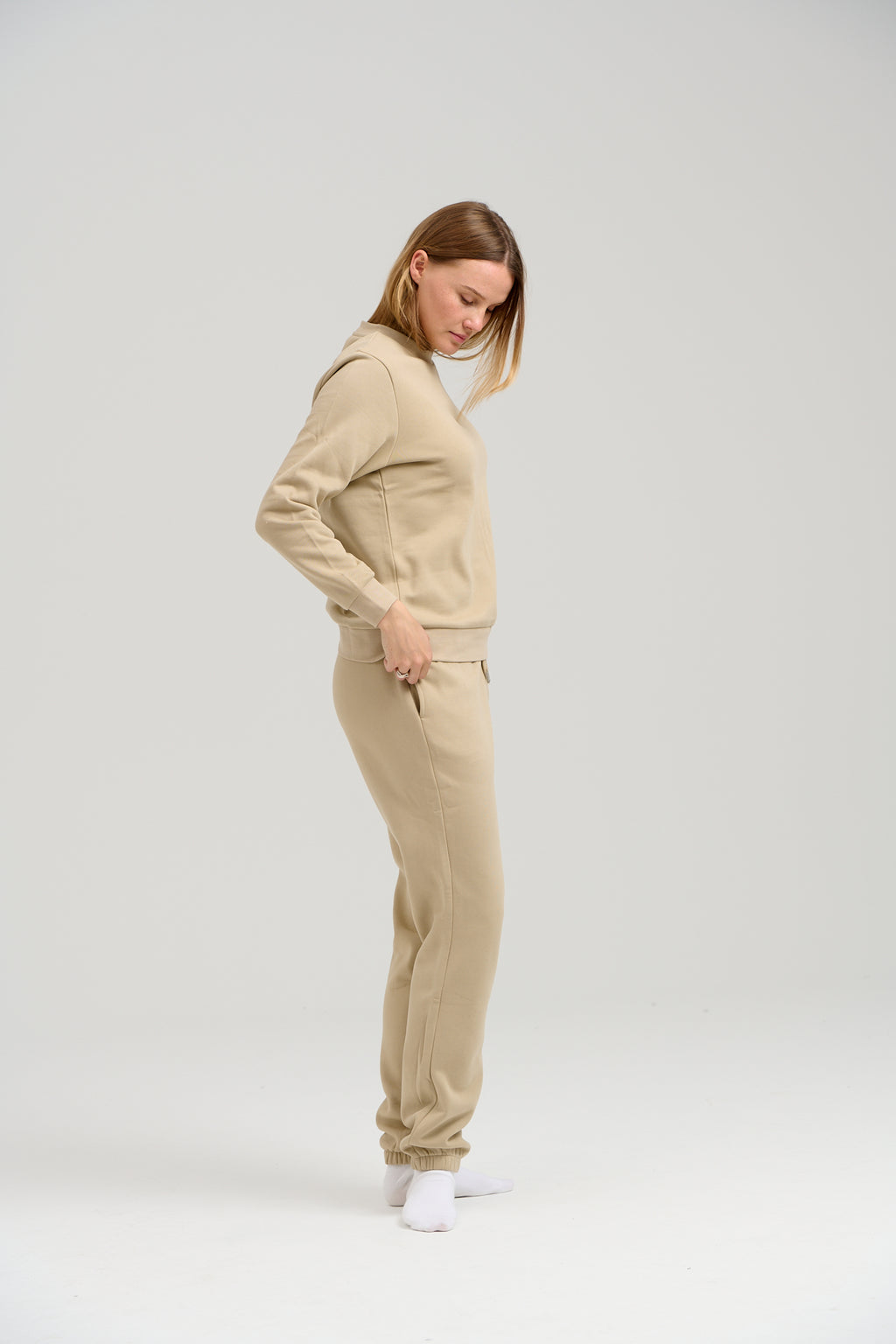 Basic Sweatsuit (Dark Beige) - Package Deal (Women)