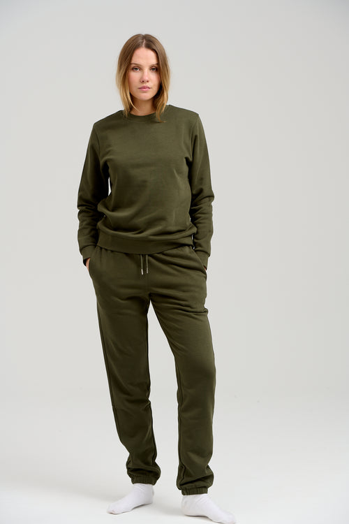 Basic Sweatsuit (Dark Green) - Package Deal (Women)