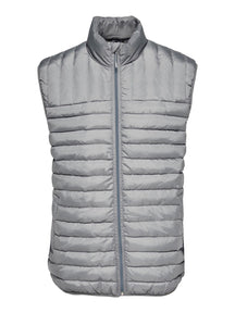Paul Quilted Vest - Grey