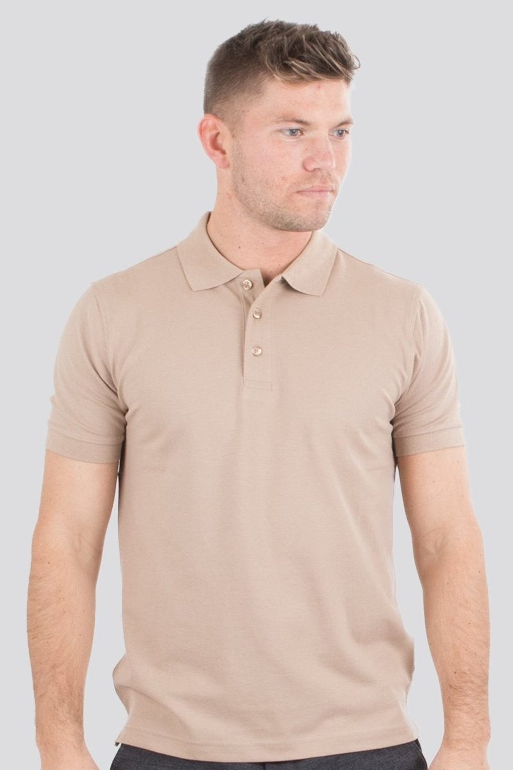 Basic Polo shirt - Beige