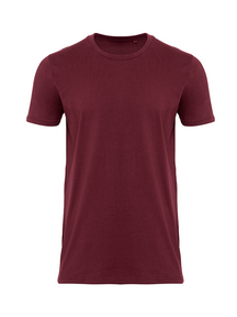 Organic Basic T-shirt - Burgundy