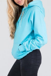 Oversized Hoodie - Turquoise Blue