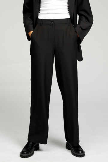 Classic Suit Trousers - Black