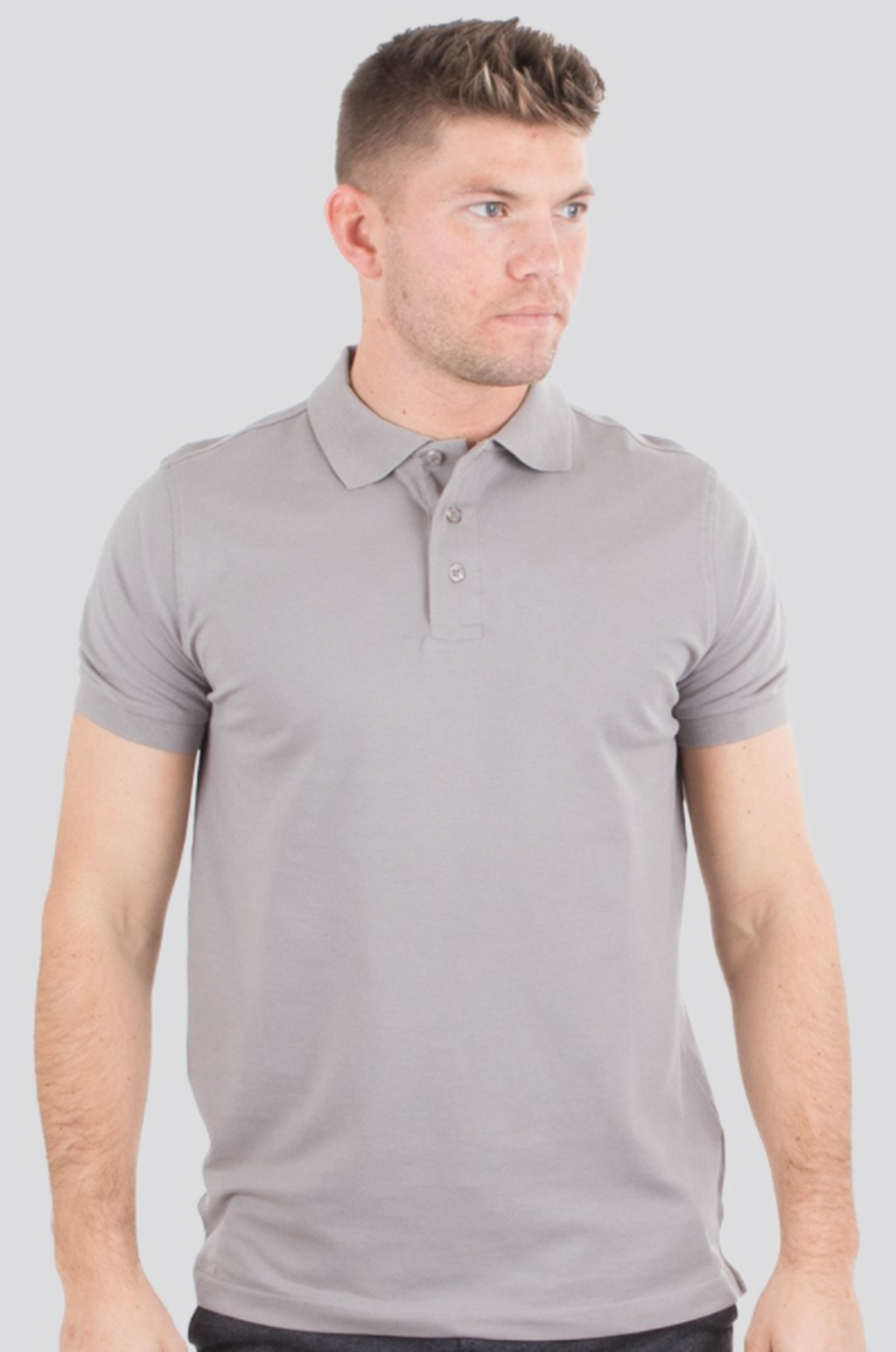 Basic Polo shirt - Grey