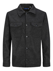 Ollie Shirt Jacket - Black