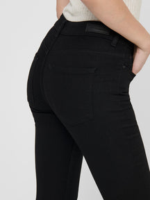 Performance Jeans - Black (mid-waist)