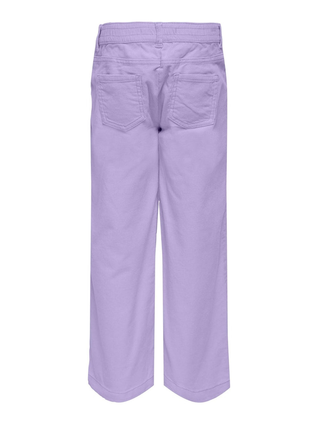 Vera Cord Wide Trousers - Lavender