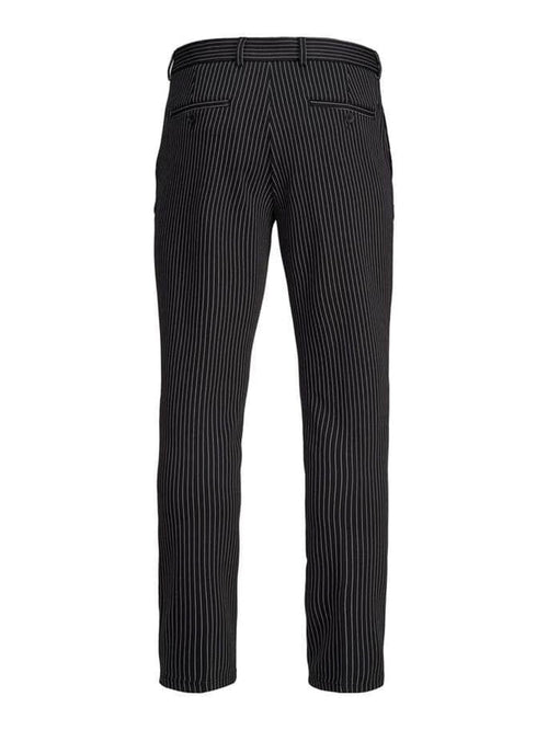 Marco Phil Trousers - Black and white striped - Jack & Jones - Black