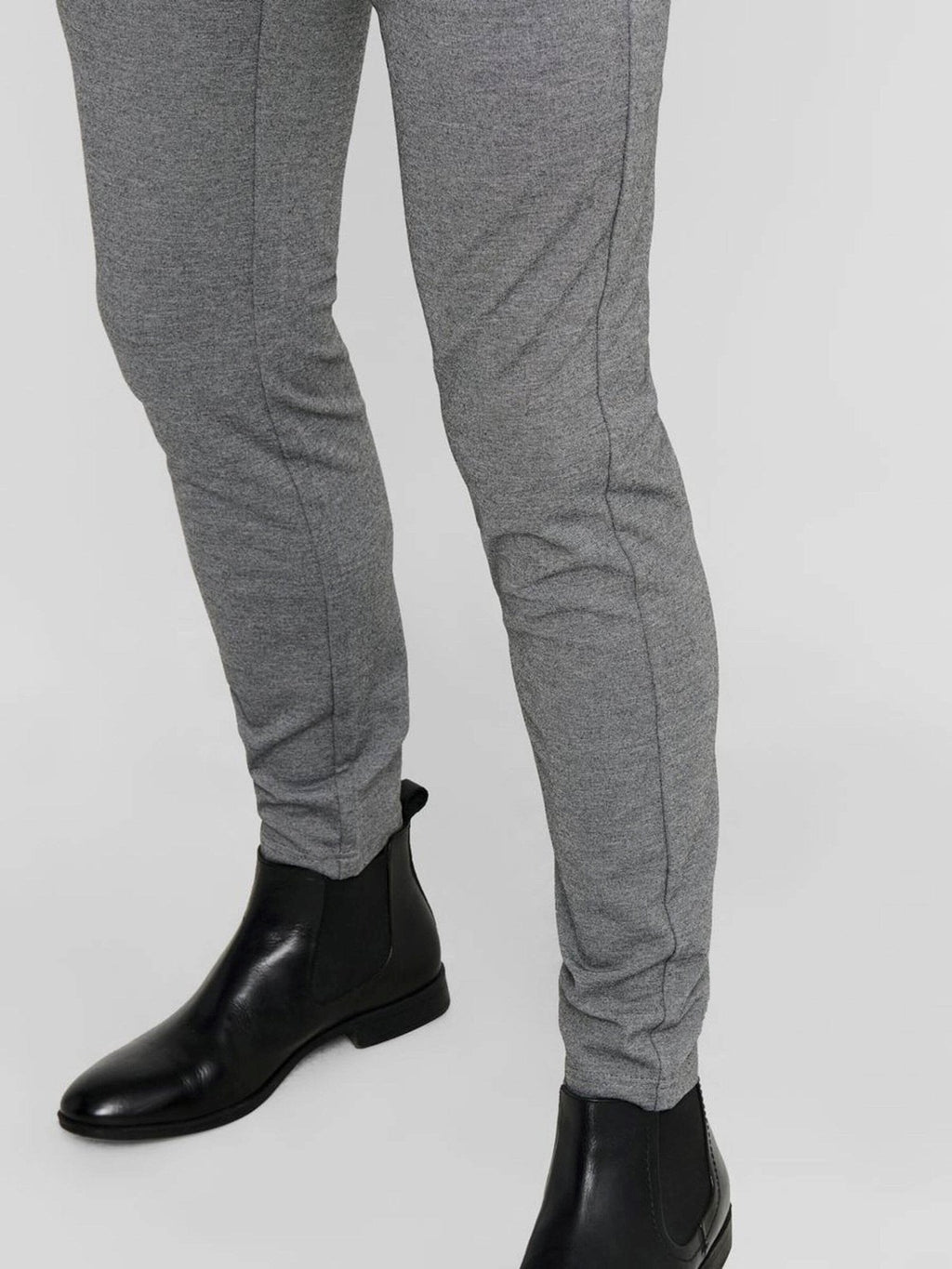 Mark Trousers - Light grey (stretch trousers)