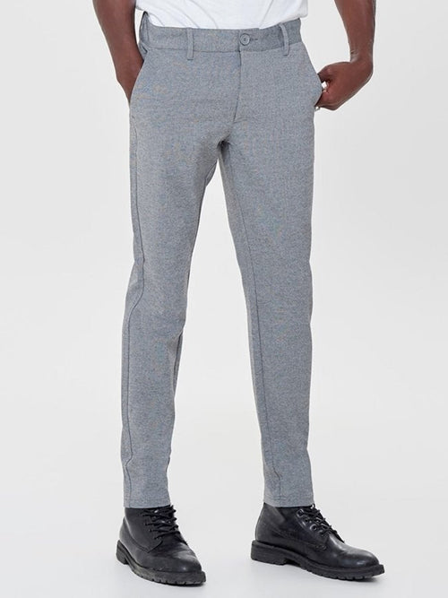 Mark Trousers - Light grey (stretch trousers) - Only & Sons - Grey