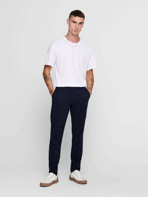 Mark Trousers - Navy (stretch trousers) - Only & Sons - Blue