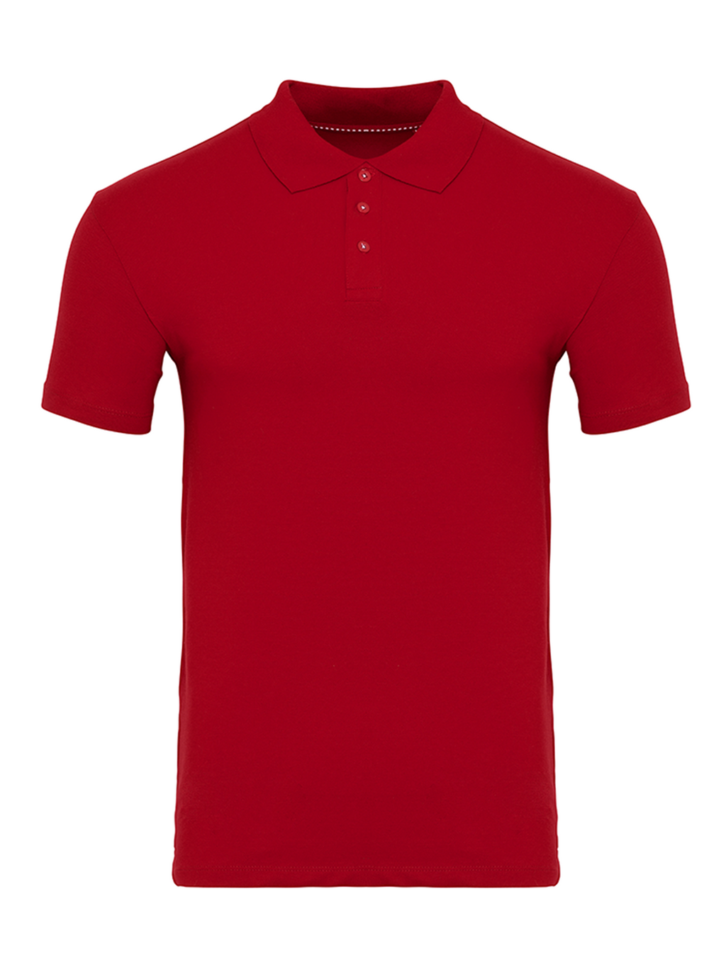 Muscle Polo Shirt - Red
