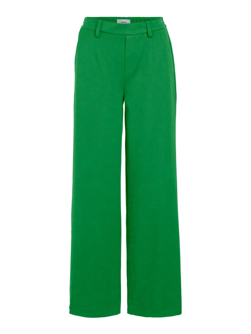 Lisa Wide Pants - Fern Green - Object - Green