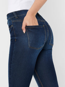 Performance Jeans - Blue denim (mid-waist)