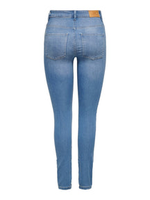Performance Jeans - Light blue (high-waist)