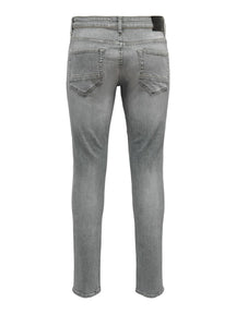 Loom Slim Grey Jeans - Grey