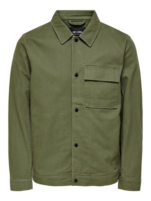 Hydra Jacket - Olive Night - Only & Sons - Green
