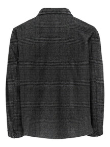 Dex Patterned Jacket- Grey