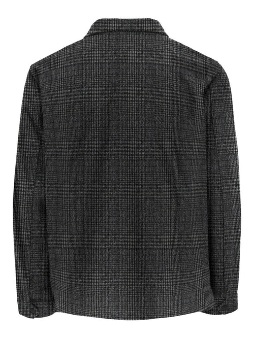 Dex Patterned Jacket- Grey - Only & Sons - Grey