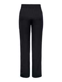 Lucy-Laura Wide Pants - Black