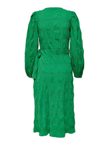 Dion Wrap Dress - Green