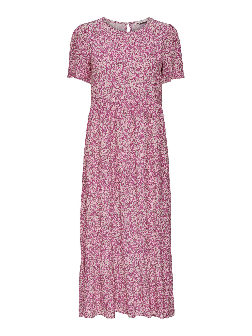 Malle Midi Dress - Flowered Pink