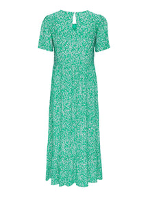 Malle Midi Dress - Floral Green