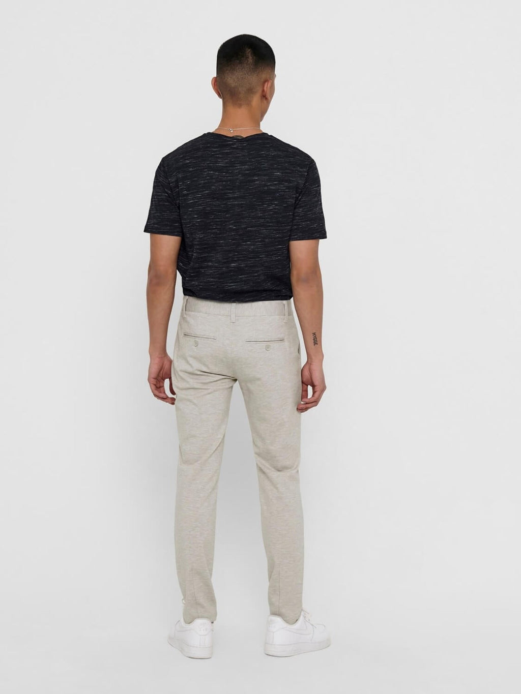 Mark Trousers - Beige (stretch trousers)