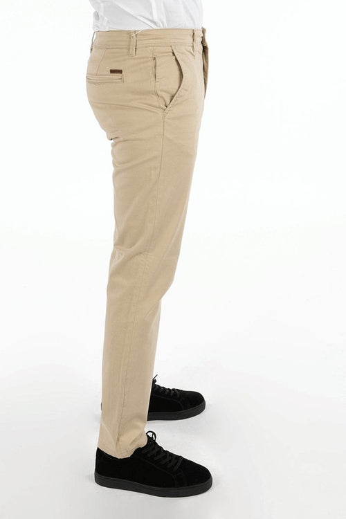 Marco Bowie Chino Trousers - Light sand - Jack & Jones - White