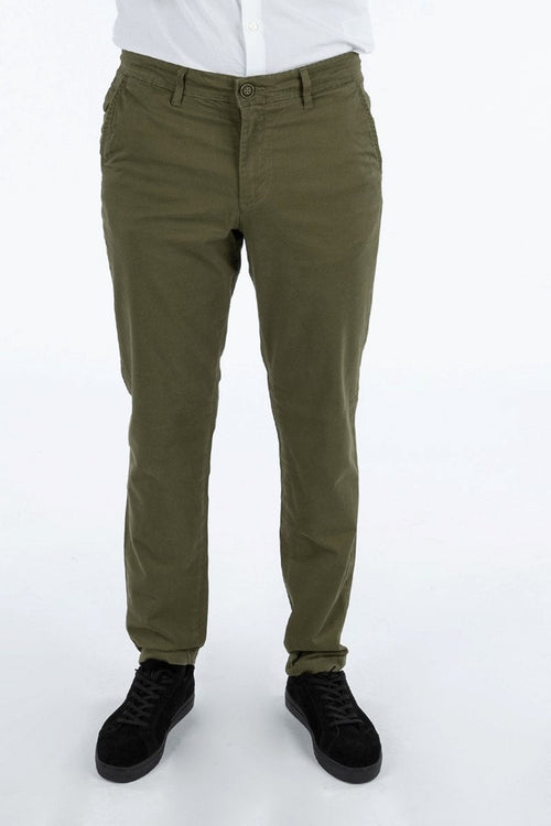 Marco Bowie Chino Trousers - Olive - Jack & Jones - Green