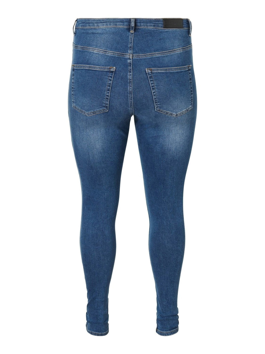 Lora Jeans high-waisted (Curve) - Medium blue denim