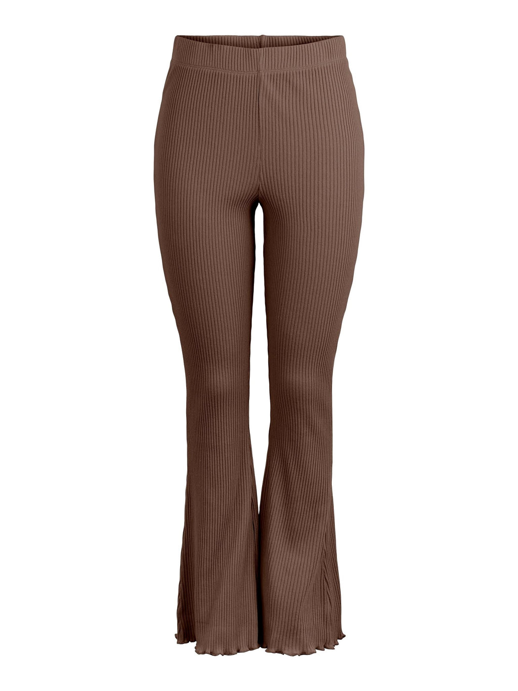 Sigrud High Waist Flared Trousers - Mustang