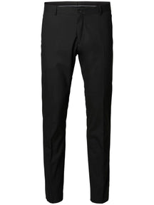 Slim fit suit trousers - Black