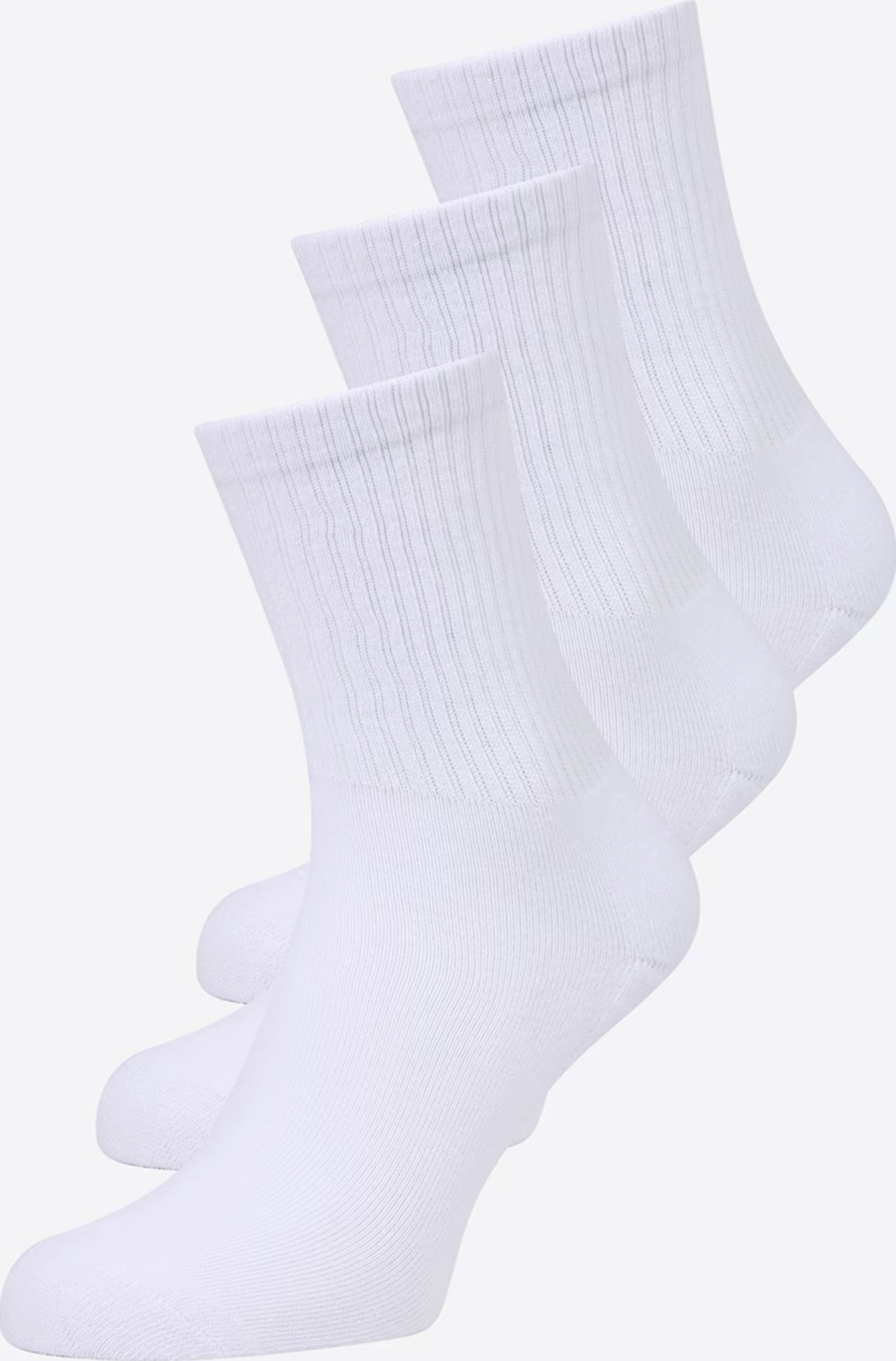 Mel Sporty Socks 3-Packs - White